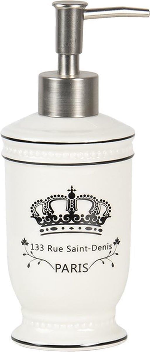 Clayre & Eef Badezimmerset (Set 4 Stück) Creme - 64774
