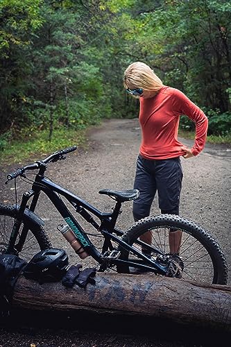 Roman Trail Outfitters Merino Wool Women's Long Sleeve Top |Crew Neck Shirt | Lightweight | Moisture Wicking | Base Layer (Deep Olive, Large) #TOP7