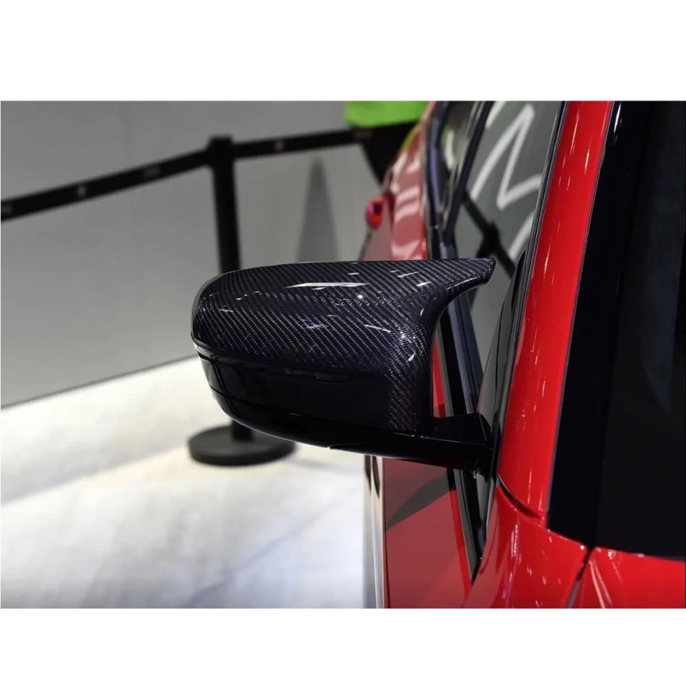 Dla BMW F90 M5 F91 F92 M8 2018-2022 Kierownica Po Lewej Stronie Karbonowa Osłona Lusterka Bocznego Osłona Lusterka Wstecznego(Carbon Adhesive)