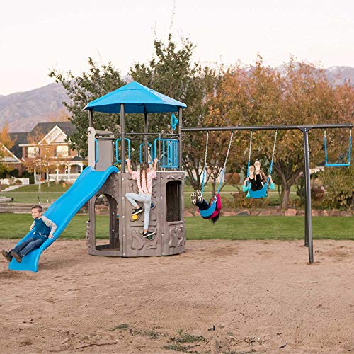 Lifetime Adventure Tower Swing Set - Blue (90918) #TOP1