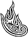 Tool Flaming Eye Rock Band Vinyl Decal Sticker- 6" Tall Rainbow Holographic Color