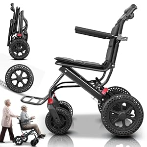 CXYTX Faltbarer Transportrollstuhl Modell 6613