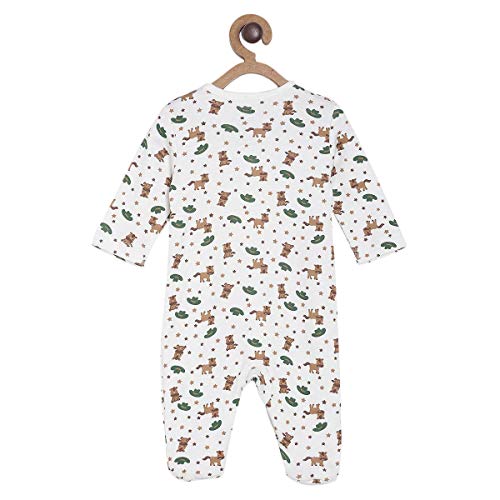 Image of Mini Klub Boys Off White Sleep Suit