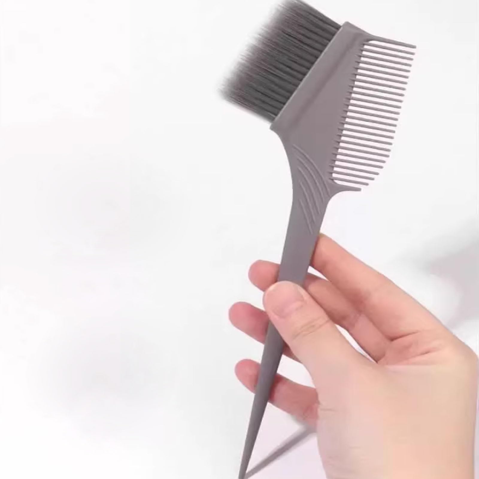 Léger Peigne en plastique for coloration et coiffure, brosse démêlante multifonctionnelle, peigne à queue pointue et douce multifonctionnel(Svart,2 pcs)