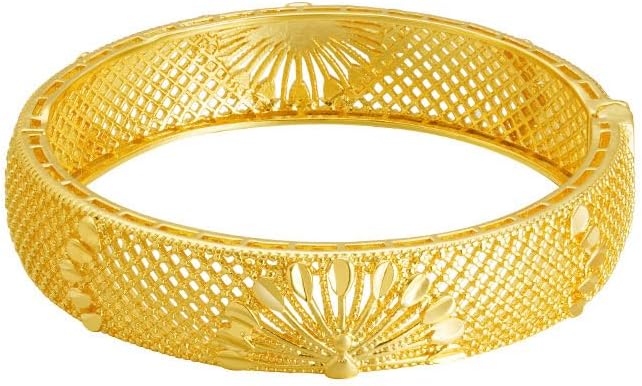 18K gold women's hollowed out mesh peacock screen bracelet, high-end accessories for women, daily accessories, gifts for women