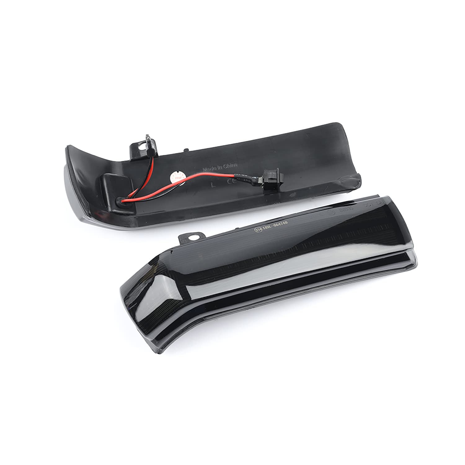 Indicadores LED dinámicos de espejo retrovisor compatibles con F.iat Doblo 2010-2022, O.pel Combo ámbar secuencial de espejo lateral, intermitente, repetidor de luz intermitente