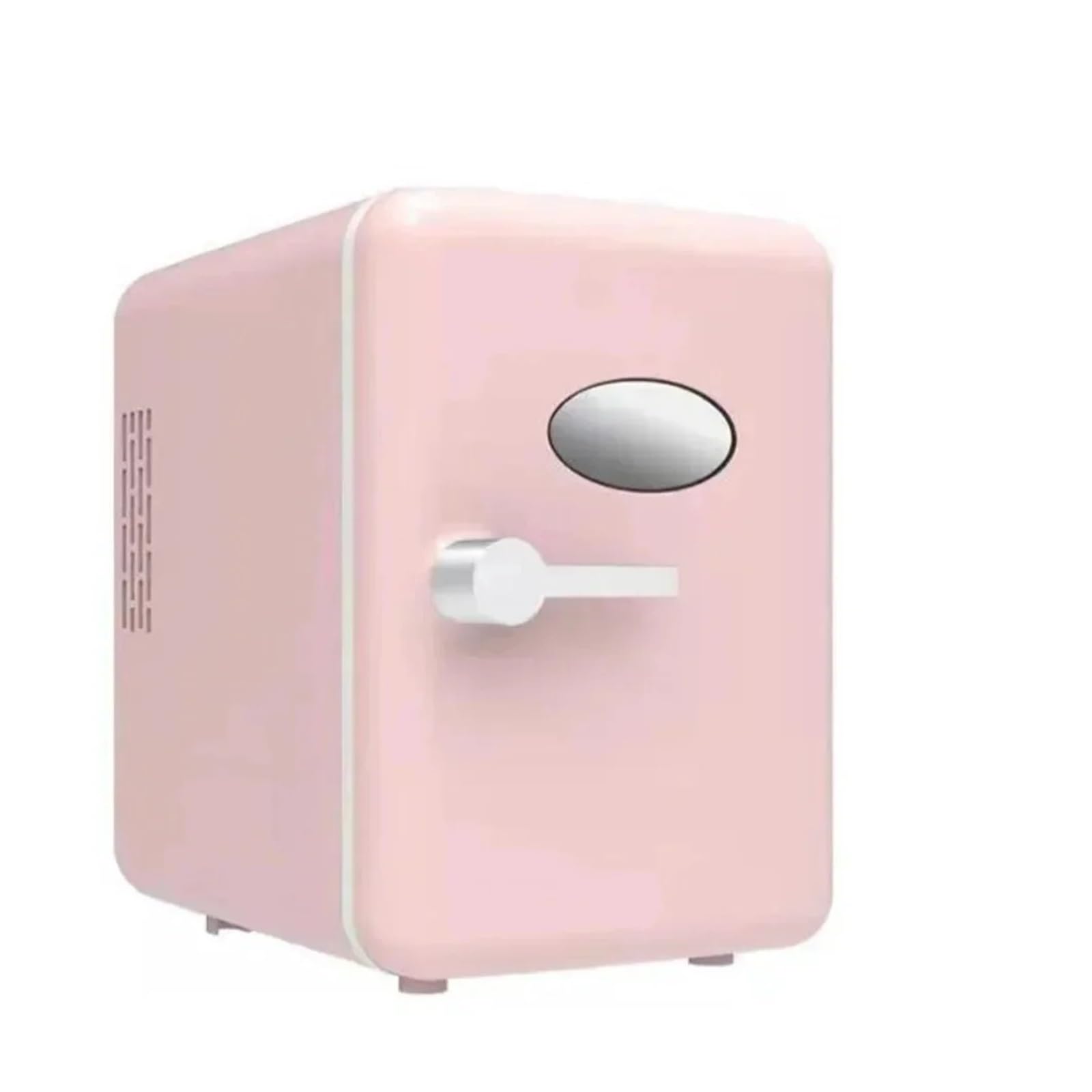 Refrigerador doméstico for automóvil de 12 V, 220 V, 42 W, 4 L, Doble Uso, pequeño, multifunción, USB, for Belleza(Pink)