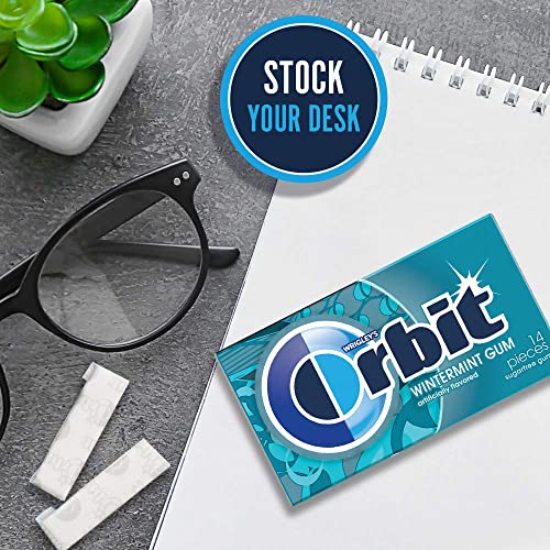 Image of ORBIT Wintermint Gum 14 Pieces, 33 g