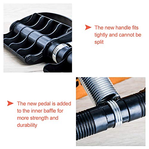 Pedal tensor elástico Fanshou, levanta e puxa pedal, exercitador de perna abdominal, dispositivo de