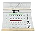 Eye Chart,Eye Exam Chart,Snellen Eye Chart Snellen Eye Chart,Eye Chart with Pinhole Eye Occluder 20 Feet Optical Eye Test Reusable Wooden Frame Canvas Eye Chart for Kids and Adults