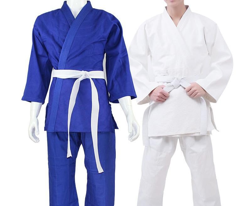 Jiu Jitsu Gi Judo Gi, 3-Piece Set, Ai-Kou (Aiko) for Regular Courses (Unisex for Children and Adults)，Fits 120cm