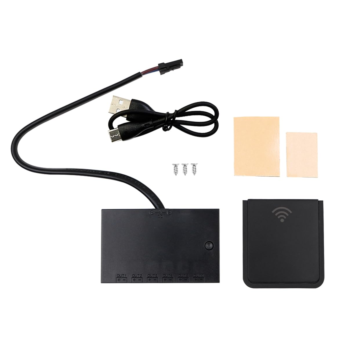 ZONADAH Motion Sensor Switch Wireless Hand Wave Sensing Switch Infrared Sensor Occupancy Sensor Switch for Kitchen Cabinet Pantry Closet Led Lighting