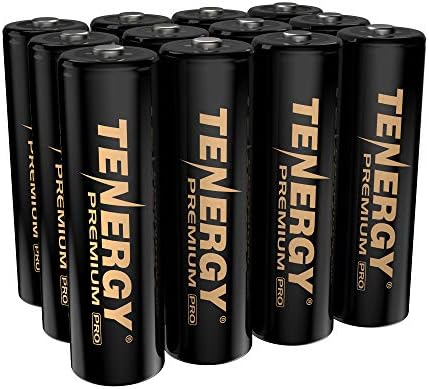 Amazon Com Tenergy Premium Pro Rechargeable Aa Batteries High Capacity 2800mah Nimh Aa Battery 12 Pack Rechargeable Batteries Health Household