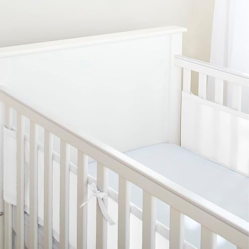 Tela Respirável Para Berço, Baby Deluxe, Branco