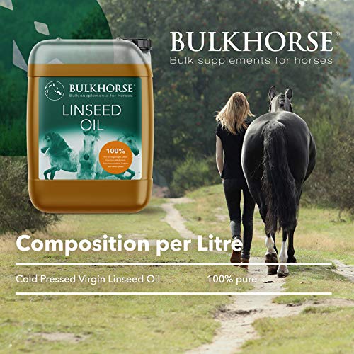 BulkHorse Lijnzaadolie | Kwaliteit gegarandeerd | MAAG, DARM en SPIJSVERTERING | 5 liter - Image 3
