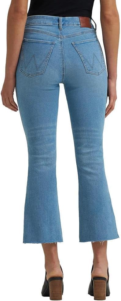 Wrangler Women's Be Spoke Kick Flare Chelsea Jeans