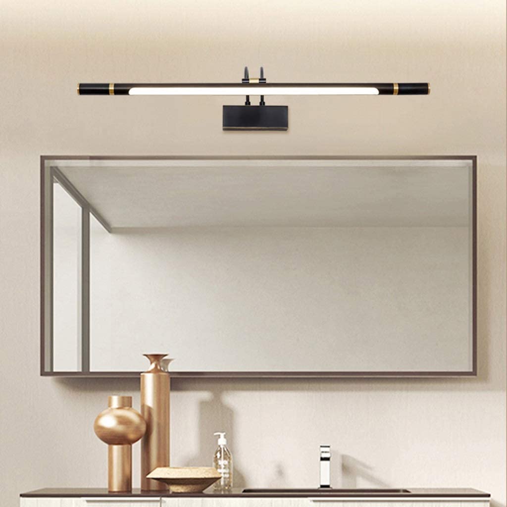 Spiegel Scheinwerfer Einfaches Wasserdicht Verfassungs-Spiegel Kosmetiktisch Badezimmer Modernes Acryl-Spiegel-Kabinett-Licht Einfache Wandleuchten/72Cm-15W