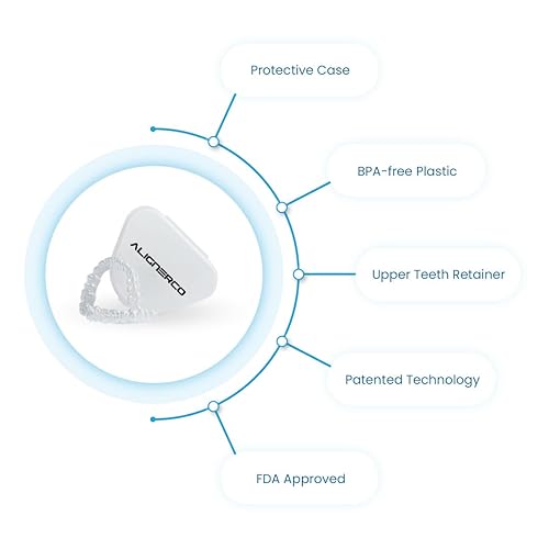 Miniatura 8 de ALIGNERCO Retenedores de dientes para adultos y niños, retenedores transparentes personalizados para dientes superiores e inferiores con kit de