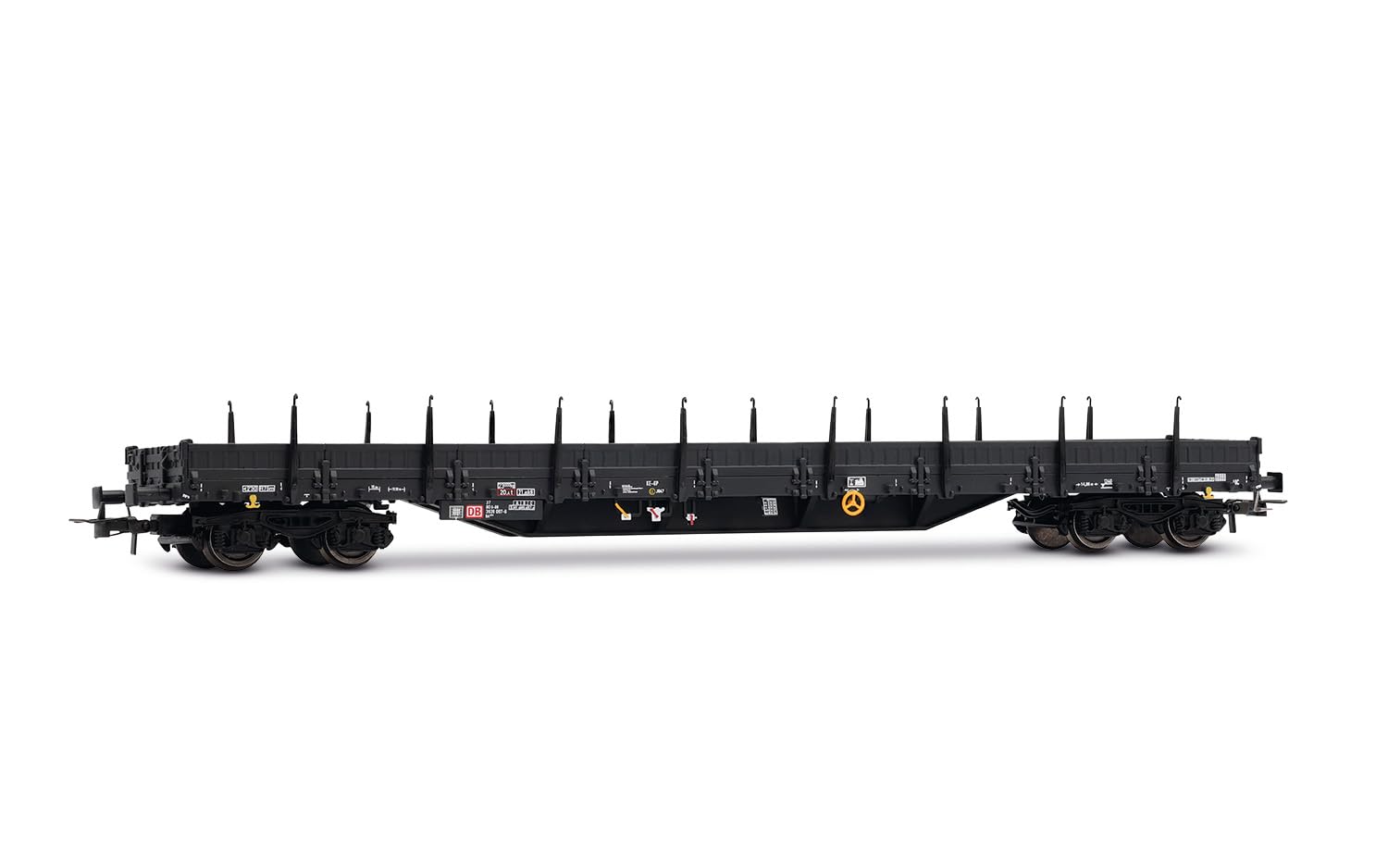 Rivarossi HR6670 DB AG, 4-axle stake wagon, Res type, dark grey livery, unloaded, ep. VI Railway 1x Wagon