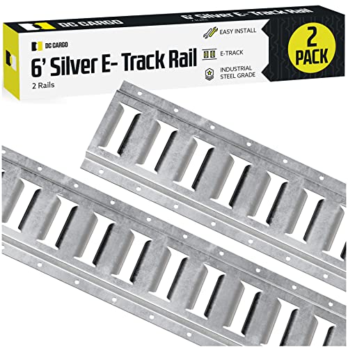 E Track Rail Kit 6 Ft 2-Pack – Galvanized Steel ETrack