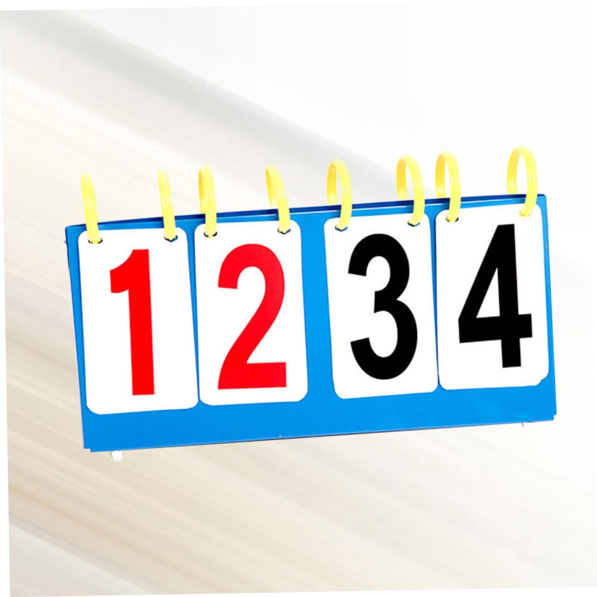 HANABASS 4- Sports Scoreboard Flipper Score Keeper for Basketball Volleyball Badminton Portable Table Tennis Scoreboard