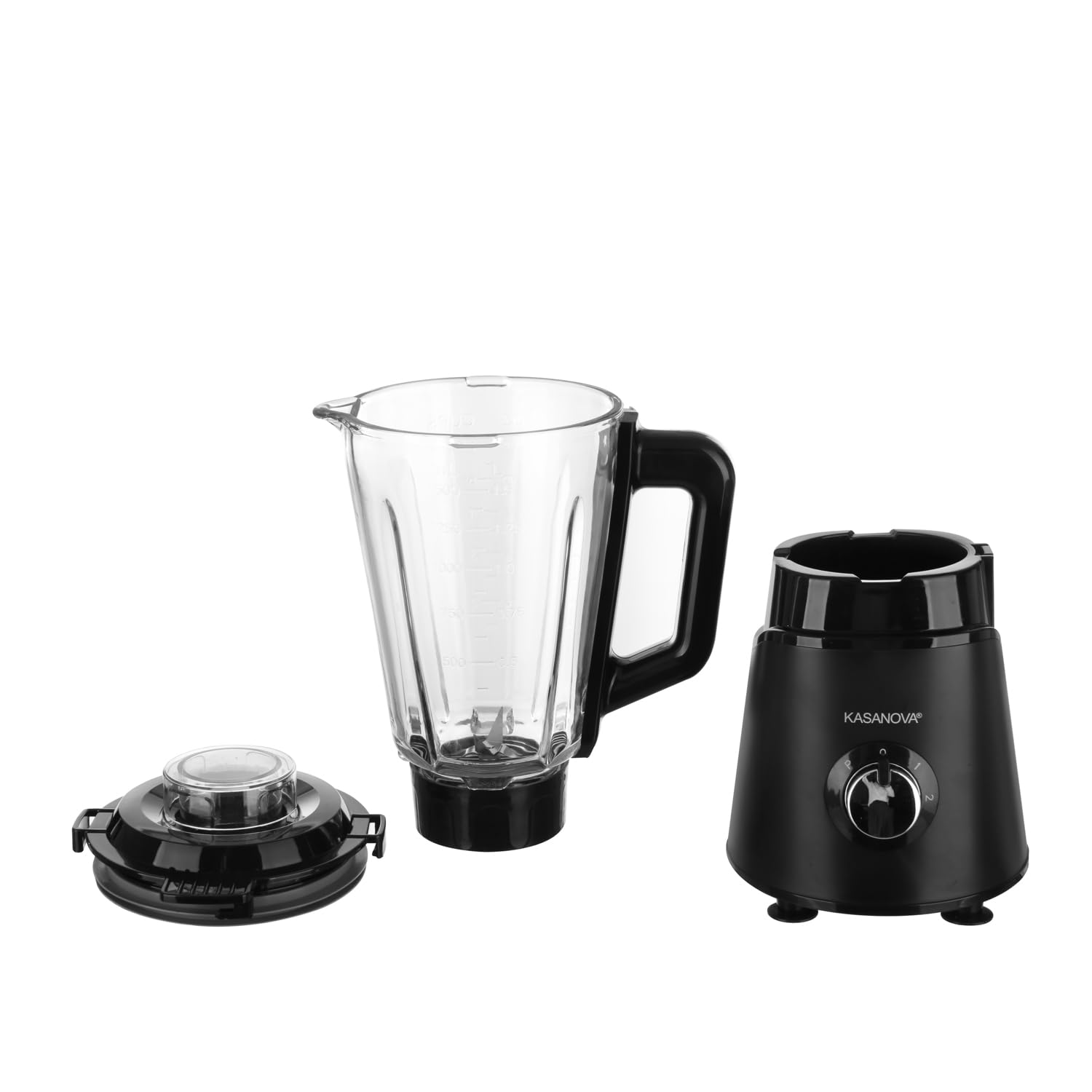 Frullatore 1000 W con brocca 1,5 L nero