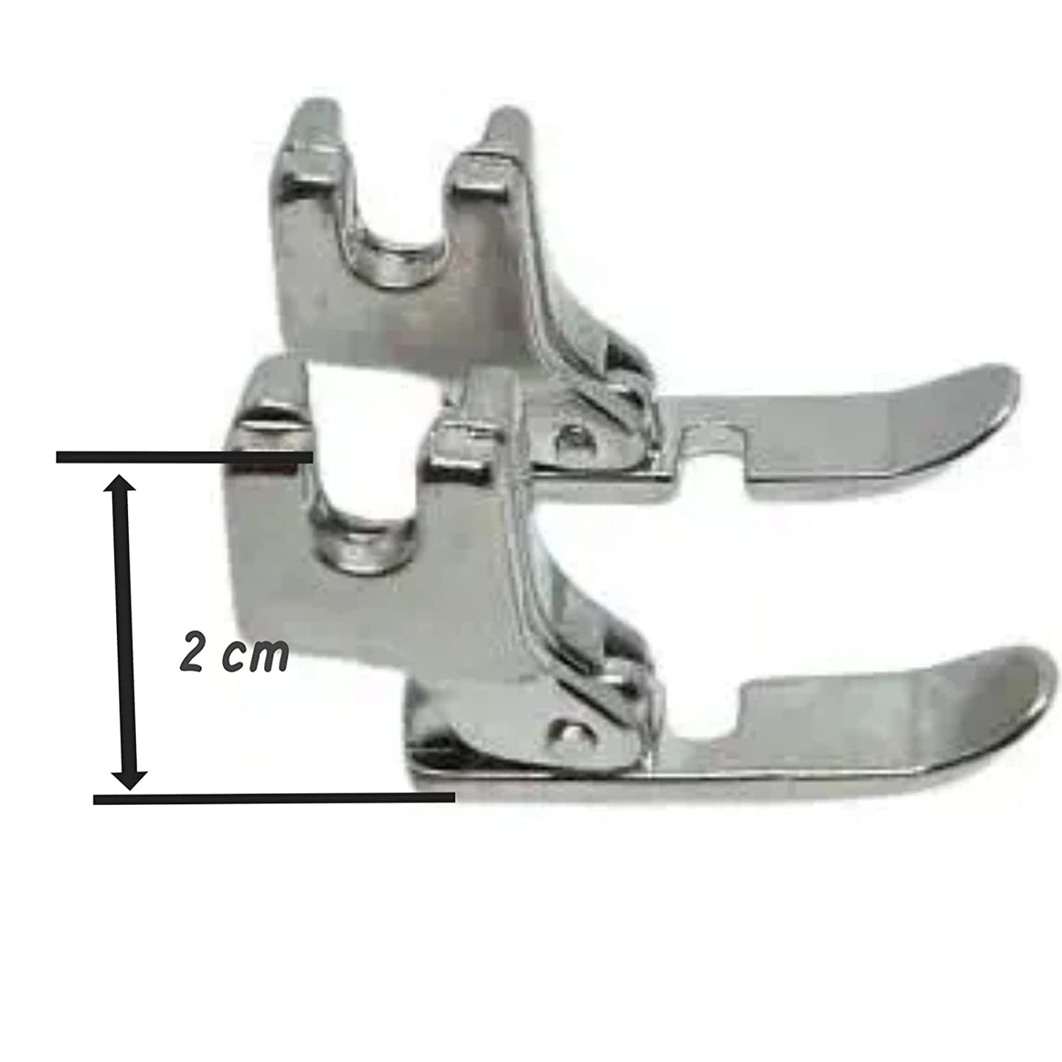 Piping Presser Foot for Sewing Machine for Usha/Singer/Luxmi/Sapna/Rajesh - All Cast Iron Home Sewing Machines — Amazon image 2