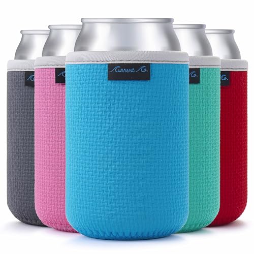 Current Co. Beer Can Cooler Sleeves (5 Pack)