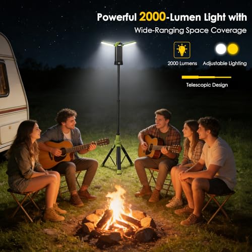 Minthouz Telescopic Portable Camping Light, 9000mAh Rechargeable Lantern by Minthouz - Used condition - Image 6