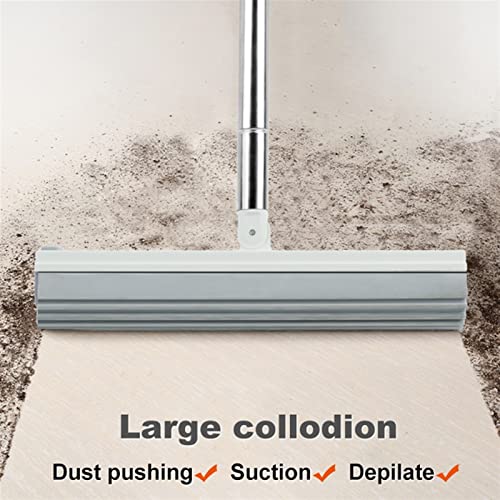 Wischmopp/Flacher Bodenwischer, handfreier Schwammwischer mit Eimer-Set, Starke Wasseraufnahme, Schwamm, Flacher Wischmopp für Zuhause, Küche, Boden, Lazy Mops, Haushaltsreinigungswerkzeug, – Bild 4