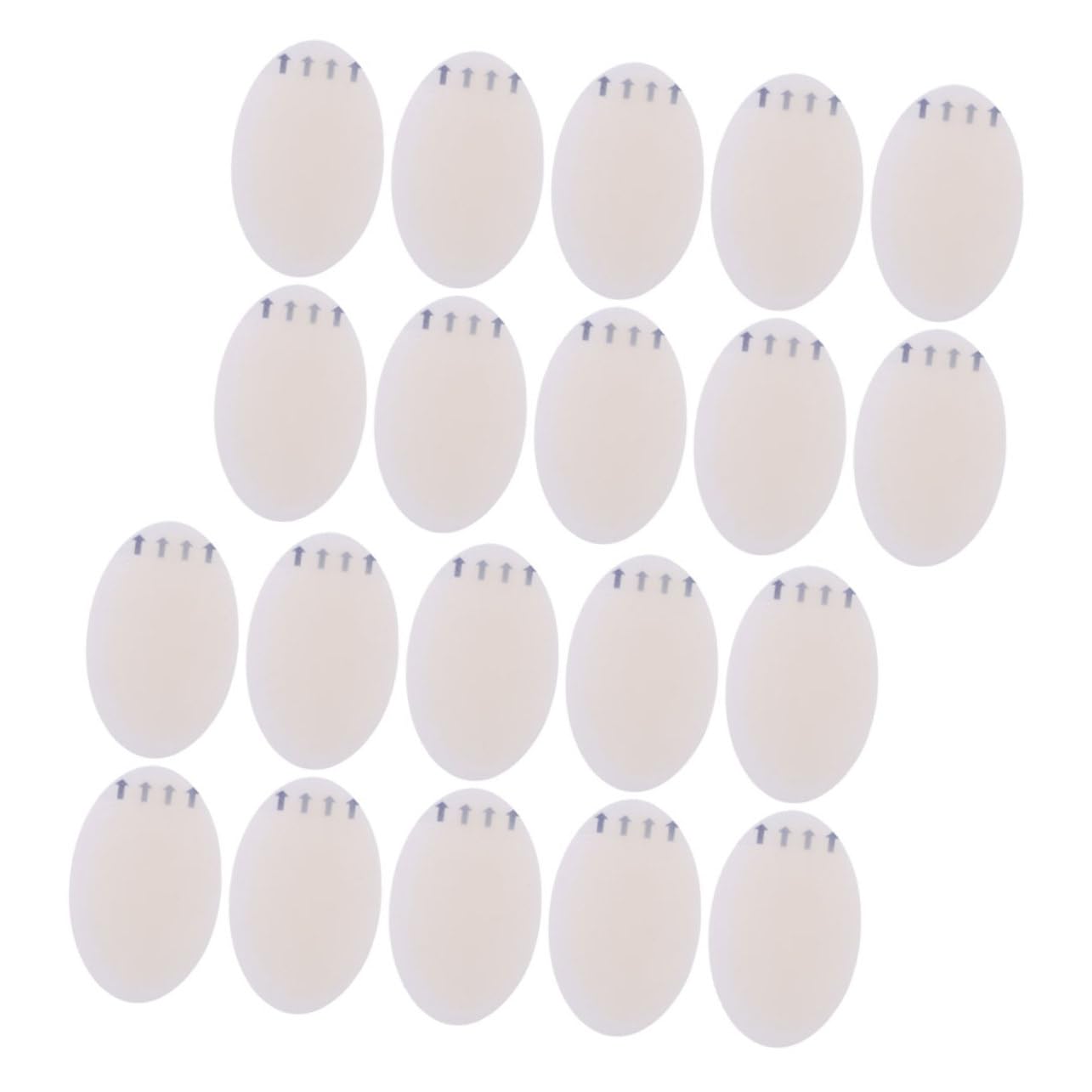 PACKOVE 60stücke Gel-pads Für Fersenblasen Atmungsaktive Selbsthaftende Schutzpolster Linderung Von Fußermüdung Und Blasenbildung Für Schuhen Stiefeln Und High Heels