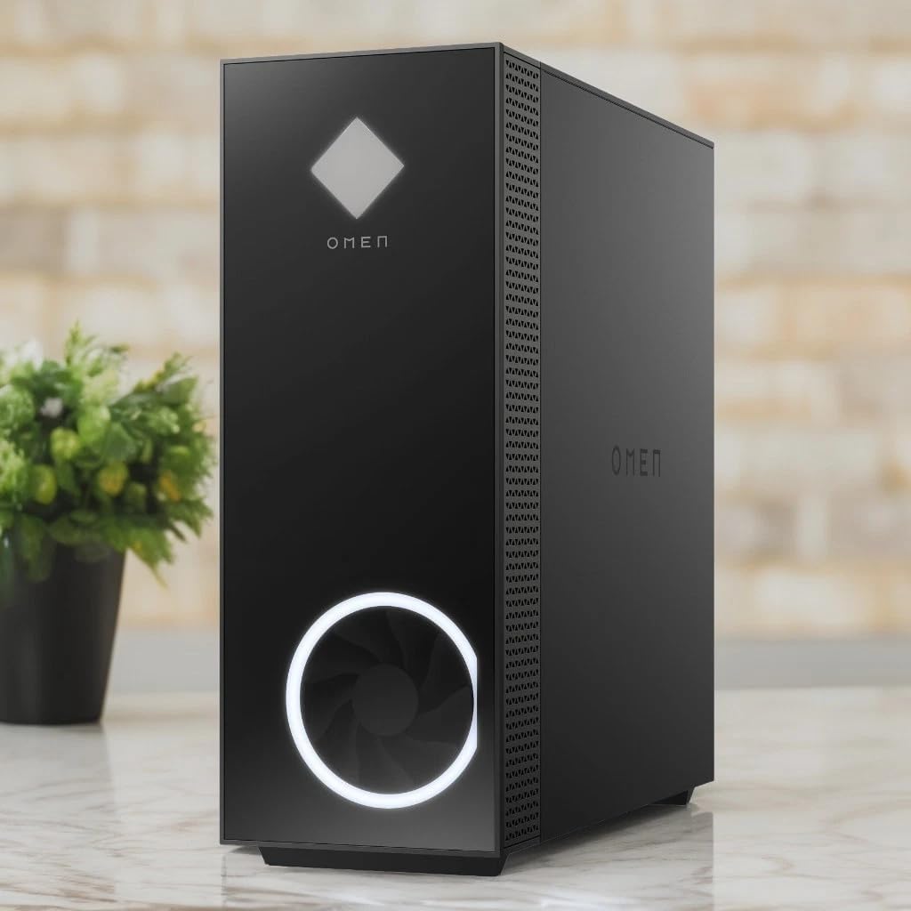 Gaming Desktop PC,Xeon E5 8-Core,GeForce GT 1030 Graphics,32GB RAM, 512GB SSD,1TB HDD, WiFi 6, Bluetooth 5.4, 650W PSU, Windows 11 Pro,Workstation Tower,RGB Keyboard and Mouse