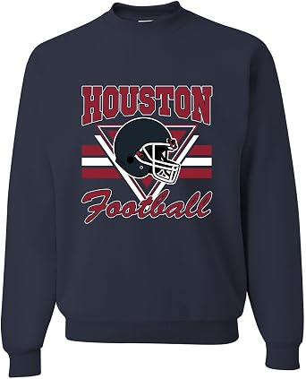 Houston Fan | HOU Fantasy Football Sports Unisex Crewneck Sweatshirt