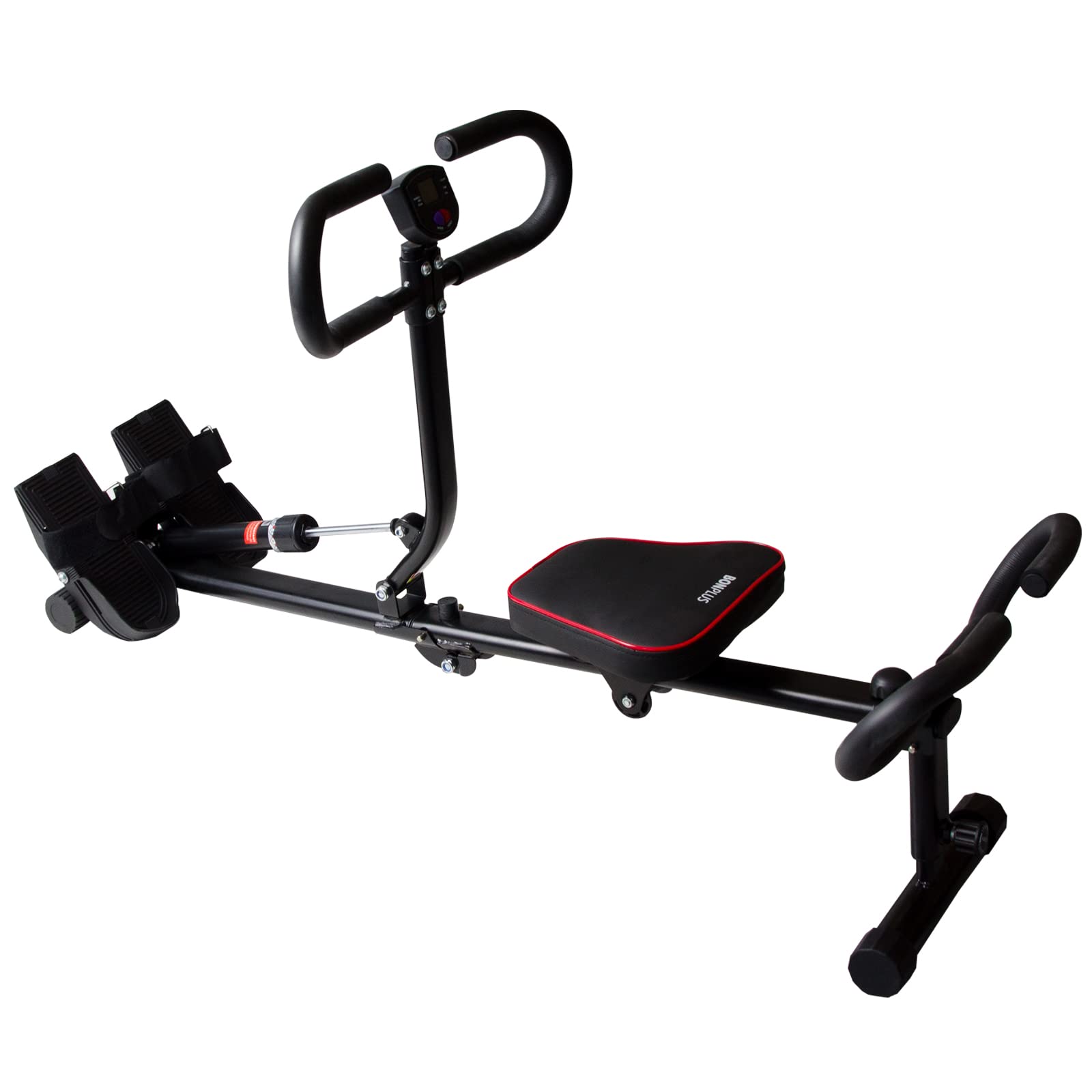 Rameur Réglable | HydraFit Rower | Rameur Multifonctionnel | 12 Niveaux de Résistance | Comptoir Inclus | Système Hydraulique | 3 Niveaux d'intensité | Pliant