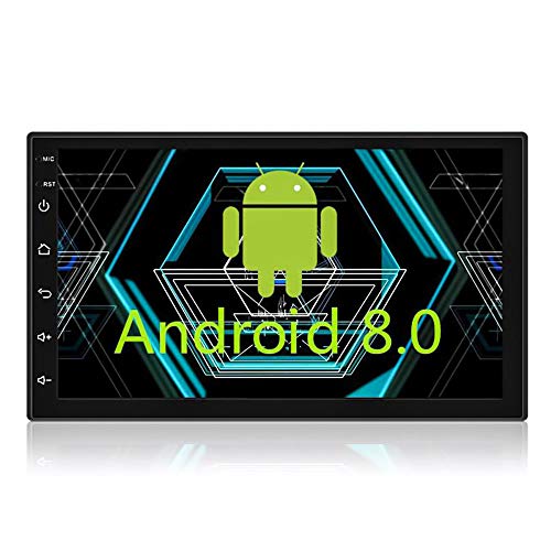 MiCarBa Autoradio Double Din 7 Pouces, Autoradio Android 1024 * 600 HD Stéréo intégré RDS avec Fonction GPS d'interconnexion de téléphones Portables avec système Android 8.0 (CL7200C) u0085