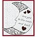 BANBERRY DESIGNS Silver Moon Ornament - I Love You to The Moon and Back Christmas Ornament with Loving Saying