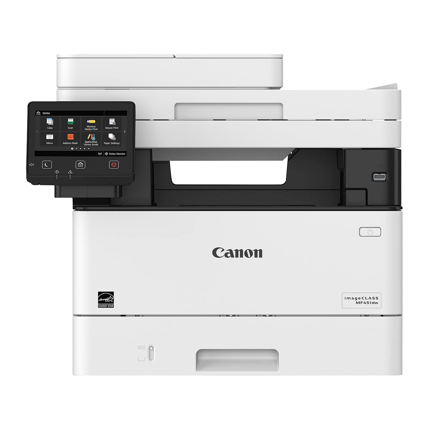 Canon imageCLASS MF451dw All-in-One Wireless Monochrome Laser Printer | Print, Copy, & Scan| 5" inch Color Touch LCD