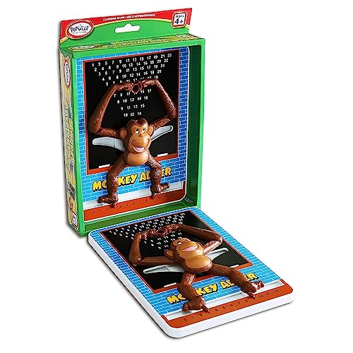 POPULAR PLAYTHINGS Monkey Addition Calculator, Math Learning Toy for Children Ages 4 and Older