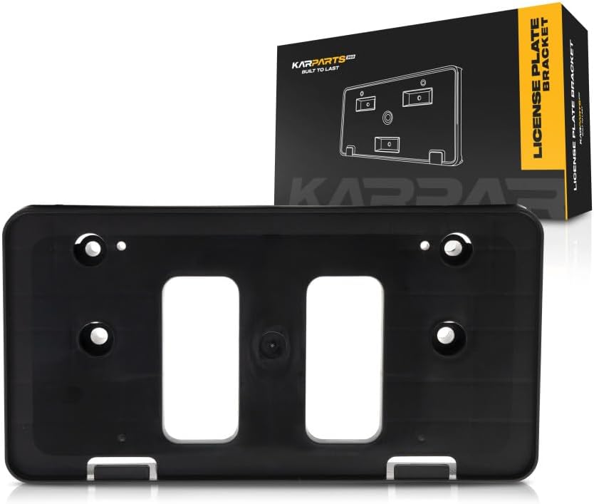 for Toyota Sienna 2021 2022 2023 2024 License Plate Bracket | Front | Made of PP Plastic| Replacement for TO1068165 | 191275774083, 7511108060