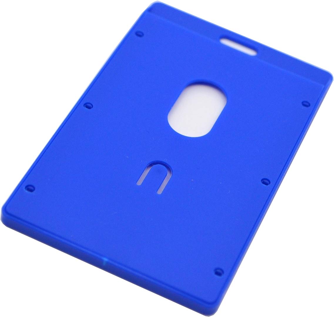 Schmalz 50 Pezzo Documento Jacobs con Portabadge Porta Cartellino per ID Badge Titolare, Portabadge, Schlüsselkarten Porta-Sci Pass, Portabadge,Porta Cartellino,Porta Skipass, Yoyo in Plastica
