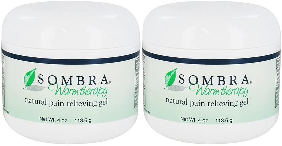 Sombra Warm Pain Relief Gel, 4 Oz (Pack of 2)