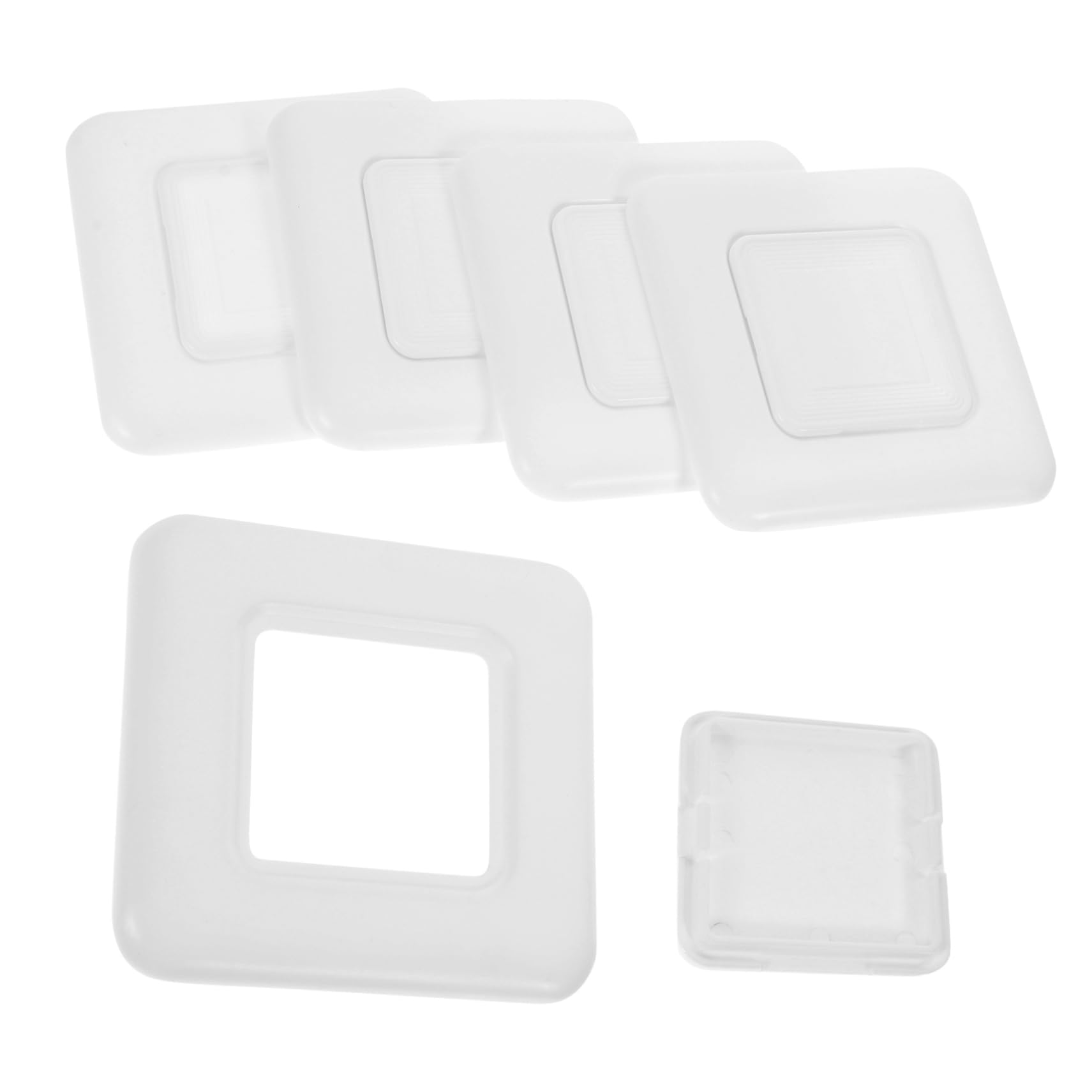 Copertura In Plastica Per Fori A Parete – Decorativa Con Feritoie Per Aria Condizionata E Tubi (100 Mm)