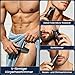 MAXGROOM Intimrasierer Mann, 4-IN-1 Rasierer Herren Intimbereich Wasserdicht, Nass-Trocken Körperrasierer Herren mit LED-Anzeige, Rasierer Herren Elektrisch für Intimbereich Brust Achseln Leiste Hoden