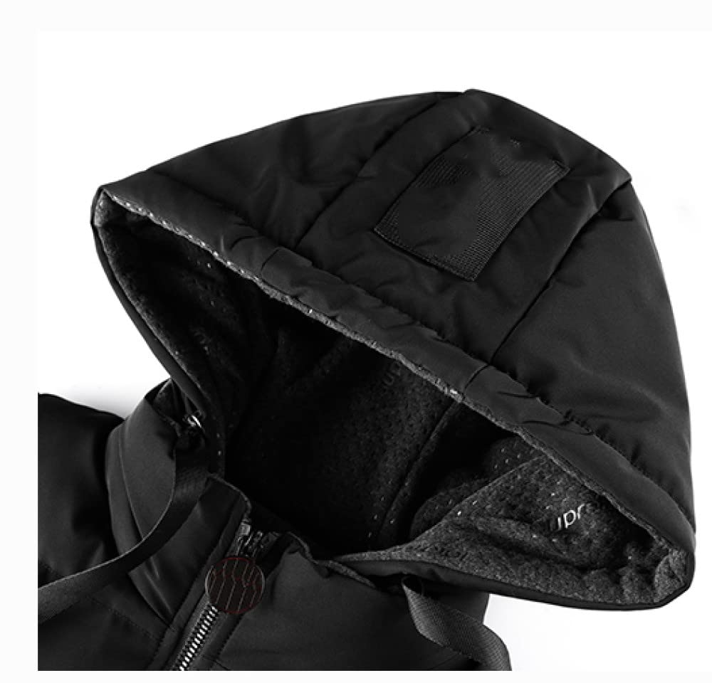 Daunenweste Herren - Warme Ärmellose Steppweste Für Den Winter, Braune Jacke, Leichte, Verstaubare Weste Mit Kapuze Für Männer, Für Männer, Studenten, Jungen, Top-Kleidung