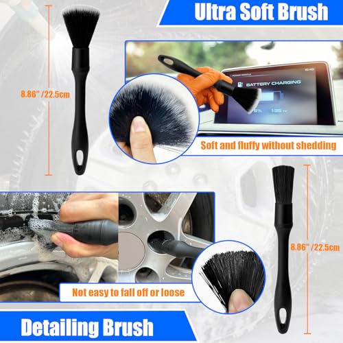 HOLANHING Car Wheel Brush Drill Kit