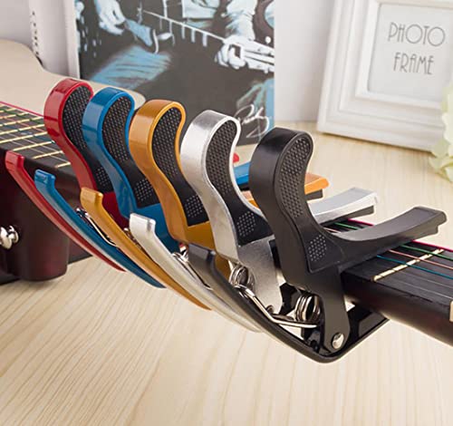 Hm Vicyy Capodastre pour Guitare,Guitar Capo pour Guitare Acoustique et Électrique,Métal,Capodastre à Changement Rapide… - Les Beatles, Paul McCartney, John Lennon, RIngo Starr, George Harrison Hm Vicyy Capodastre pour Guitare,Guitar Capo pour Guitare Acoustique et Électrique,Métal,Capodastre à Changement Rapide… – Image 4