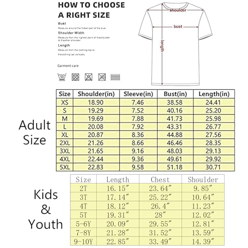 Custom T Shirt, 3D All Over Print Personlized T Shirt, Add Your Image/Photo T-Shirt Front/Back Print2