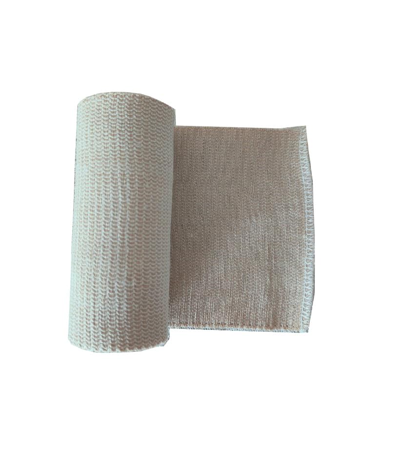 Elastic Bandage for compression-Oneside Velcro strip (Clipless)(10cmx4m stretched length)-picture-23