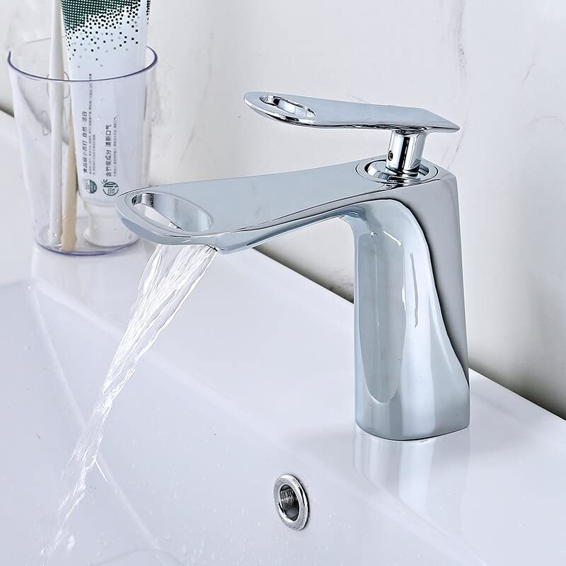 Robinets de lavabo monté sur le pont mitigeur noir pour lavabo salle de bain