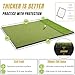 Ultra Thick 20MM EVA Base 5x4ft Premium Golf Mat | Dual Turf Design | Golf Mats Practice Indoor, Outdoor, with Simulator or Net | Thick Golf Hitting Mat | Durable Golf Practice Mat & Tees
